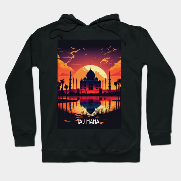 Taj Mahal Hoodie by Durro